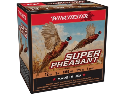 Winchester Super Pheasant Magnum High Brass, 12 Gauge, 25