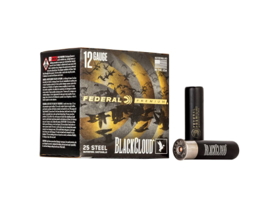 Federal Black Cloud FS Steel Shotshell Loads, 12 Gauge, 25