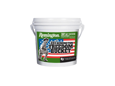 Remington UMC Centerfire Rifle Cartridges, Freedom Bucket, .223 Remington, 300