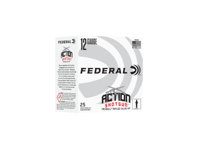 Federal Action Shotgun Shotshell Loads, 12 Gauge, 25