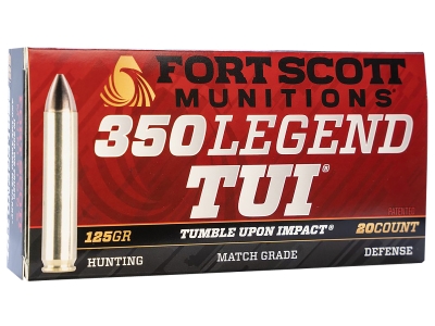 Fort Scott Tumble Upon Impact, .350 Legend, 20