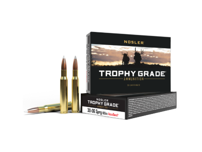 Nosler Trophy Grade Rifle Rounds, .30-06 Springfield, 20