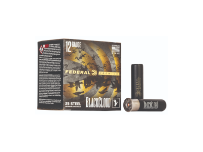 Federal Black Cloud FS Steel Shotshell Loads, 12 Gauge, 25