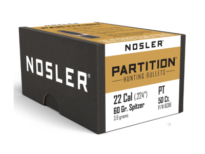 Nosler Partition 22Cal, 50