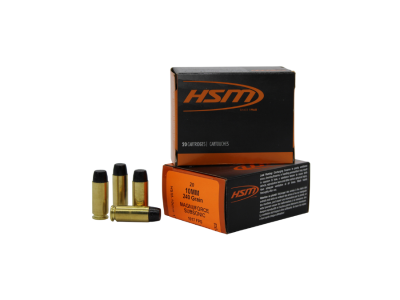 HSM Magnuforce Subsonic Handgun Rounds, Brass, 10mm Auto, 20