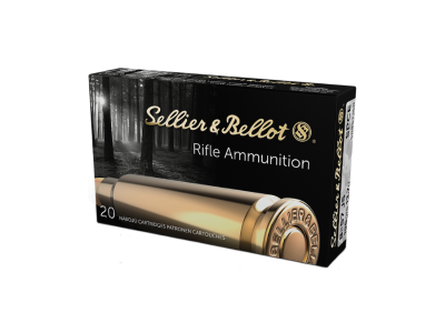 Sellier & Bellot Centerfire Rifle Cartridges, 8x57mm JS, 20
