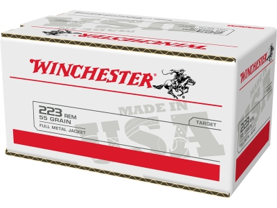Winchester USA 223 Rem 55gr, .223 Remington, 200