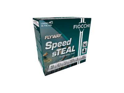 Fiocchi Flyway Speed sTEAL Shotshell Loads, 12 Gauge, 25