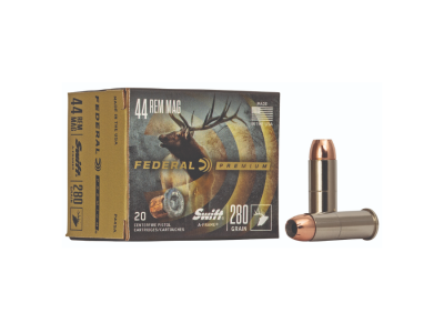 Federal Swift A-Frame Centerfire Handgun Cartridges, .44 Magnum, 20
