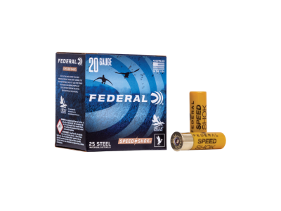 Federal Speed-Shok Shotshell Loads, 20 Gauge, 25