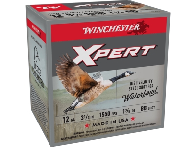 Winchester Super X Xpert High Velocity 12Gauge 3.50" 1 3/8oz BBShot, 12 Gauge, 25