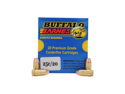 BBA Buffalo-Barnes Centerfire Handgun Rounds, .357 SIG, 20