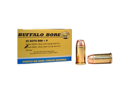 BBA Personal Defense Centerfire Handgun Rounds, .45 Auto, 20