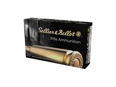 Sellier & Bellot Centerfire Rifle Cartridges, 8x57mm JS, 20