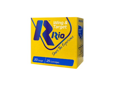 Rio Ammunition Wing & Target Shotshell Loads, 20 Gauge, 25