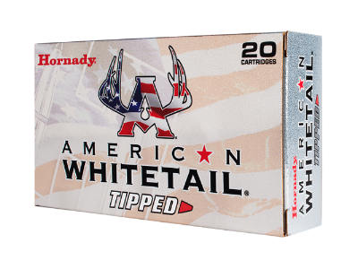 Hornady American Whitetail Tipped Rifle Cartridges, .300 Precision Rifle Cartridge, 20