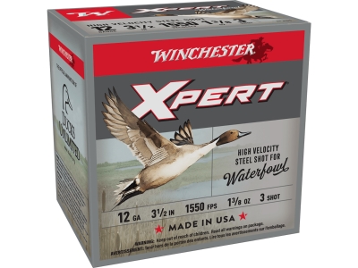 Winchester Super X Xpert High Velocity 12Gauge 3.50" 1 3/8oz 3Shot, 12 Gauge, 25