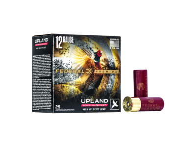 Federal Upland Wing-Shok High Velocity Quail Forever Shotshell Loads, 12 Gauge, 25