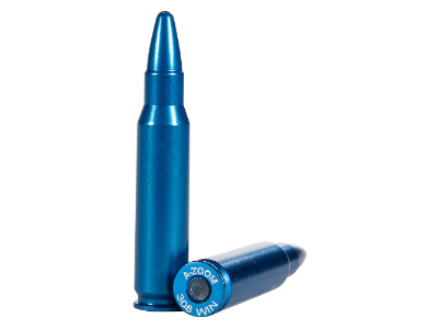 A-ZOOM Blue Centerfire Rifle Snap Caps, .308 Winchester, 10