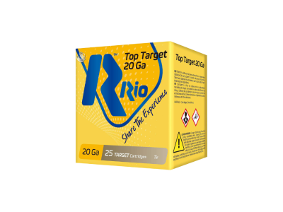 Rio Ammunition Top Target Shotshell Loads, 20 Gauge, 25