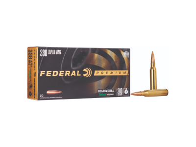 Federal Gold Medal Rifle Cartridges, .338 Lapua Magnum, 20