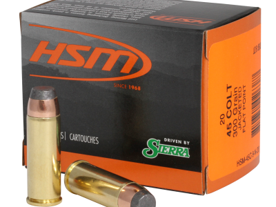 HSM Pro Pistol 300 gr Jacketed Soft Point, .45 Colt, 20