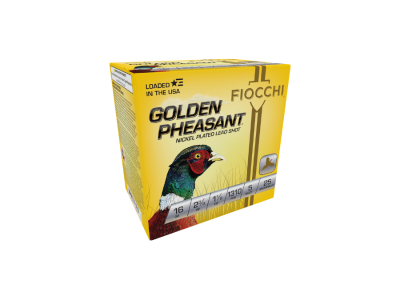 Fiocchi Golden Pheasant Extrema Shotshell Loads, 1 1/8 oz., 5 Shot Size, 16 Gauge, 25