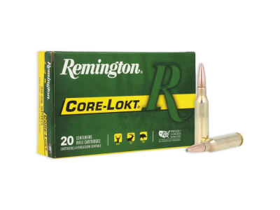 Remington Core-Lokt Centerfire Rifle Cartridges, 7mm-08 Remington, 20
