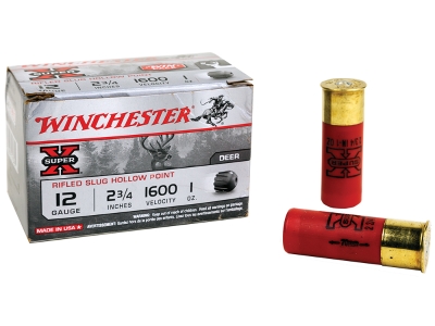 Winchester Super X 12Gauge 2.75" 1oz Rifled Slug Shot, 12 Gauge, 15