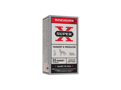 Winchester Super X 22 Hornet 45gr, .22 Hornet, 50