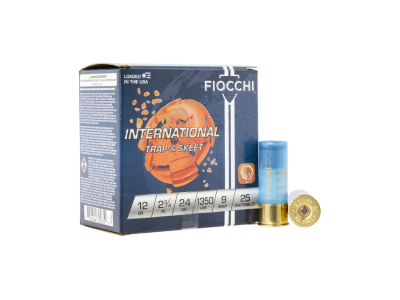Fiocchi Exacta Target International Trap & Skeet Shotshell Loads, 12 Gauge, 25