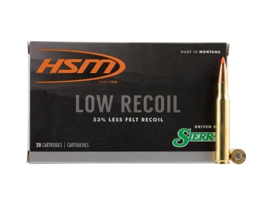 HSM Low Recoil 150 gr Orange Polymer Tip 20 Per Box/ 20 Case, .30-06 Springfield
