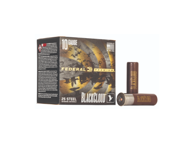 Federal Black Cloud FS Steel Shotshell Loads, 10 bore, 25