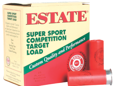 Estate Super Sport Competition Target Load, 12 Gauge 7.5 Shot, 25