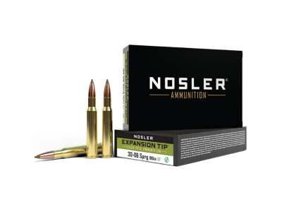 Nosler Expansion Tip Rifle Rounds, .30-06 Springfield, 20