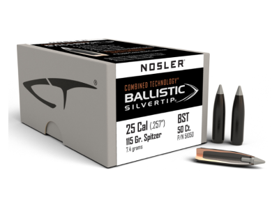 Nosler Ballistic Silvertip 25Cal, 50