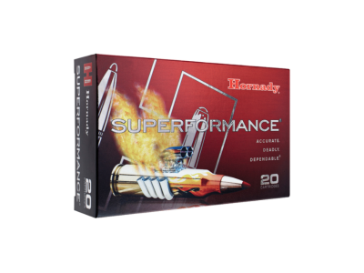 Hornady Superformance Rifle Cartridges, .25-06 Remington, 20