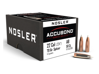Nosler AccuBond 22Cal, 50