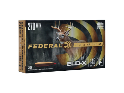 Federal ELD-X Centerfire Rifle Cartridges, .270 Winchester, 20