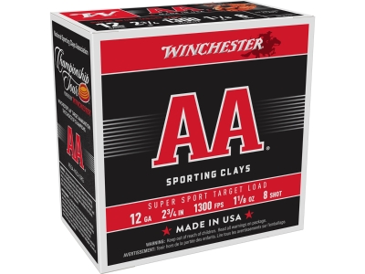 Winchester AA Super Sport Sporting Clay, 12 Gauge, 25