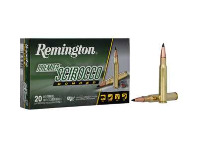 Remington Premier Scirocco Centerfire Rifle Cartridges, 7mm Remington Magnum, 20