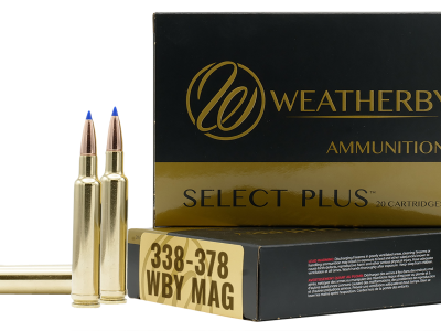 Weatherby Select Plus, .338-378 Weatherby Magnum, 20