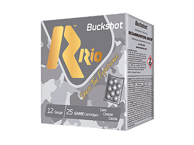 Rio Ammunition Royal Buck Shotshell Loads, 12 Gauge, 25
