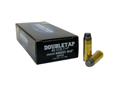 DoubleTap Centerfire Handgun Cartridges, .45 Colt, 20