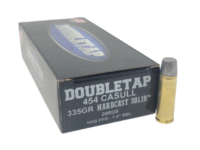 DoubleTap Hunter Centerfire Handgun Cartridges, .454 Casull, 20
