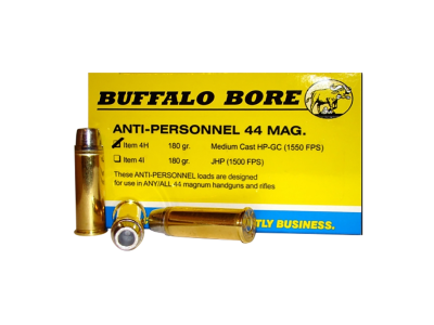 BBA Anti-Personnel Strictly Business Handgun Rounds, .44 Magnum, 20