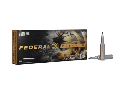Federal Terminal Ascent Rifle Cartridges, 7mm PRC, 20