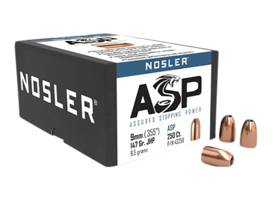 Nosler Assured Stopping Power 9mm, 250
